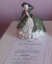Holly - Coalport Fairest Flowers with Authenticity Certificate